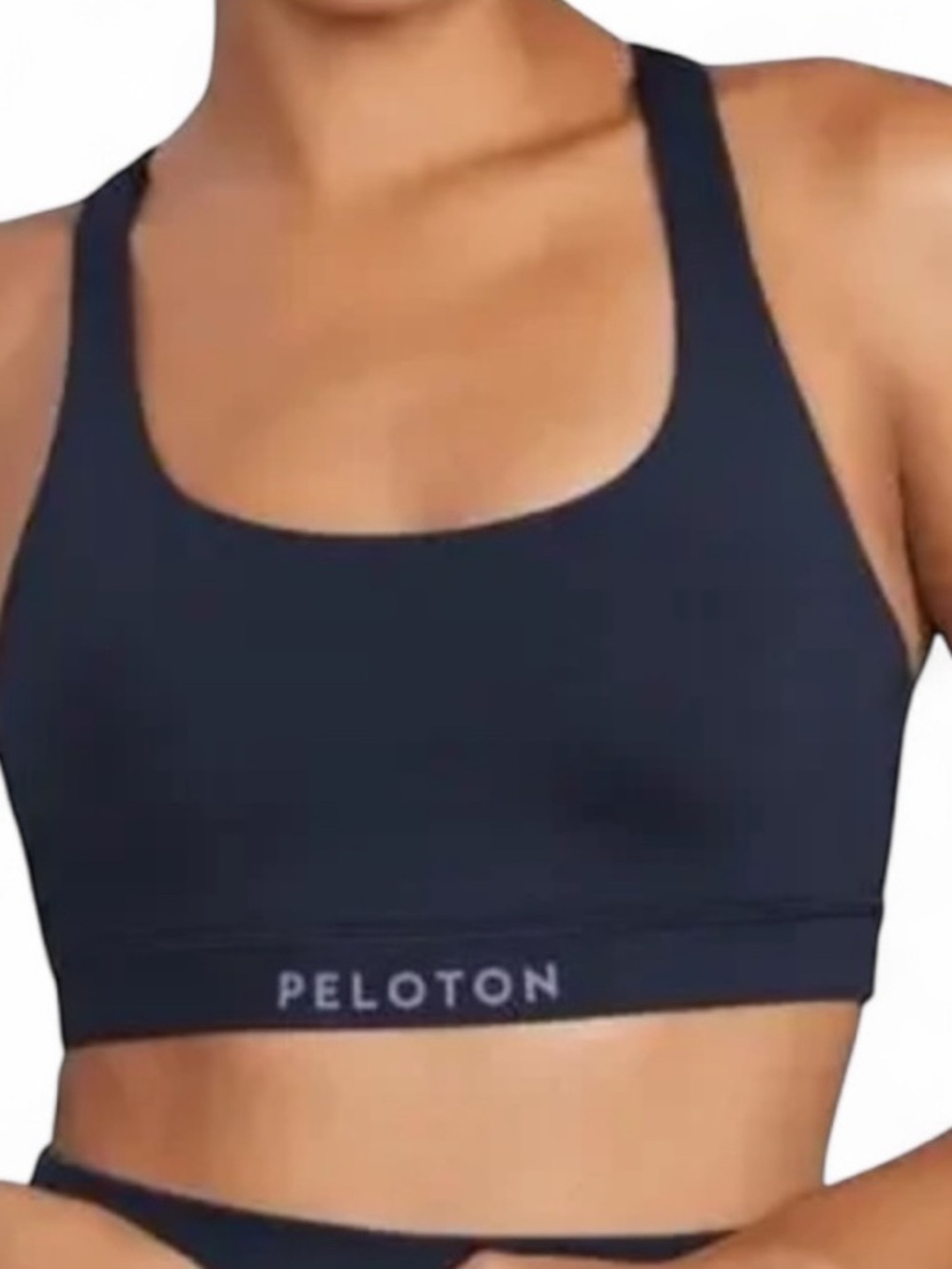 Peloton x Lululemon Energy Bra in True Navy 8